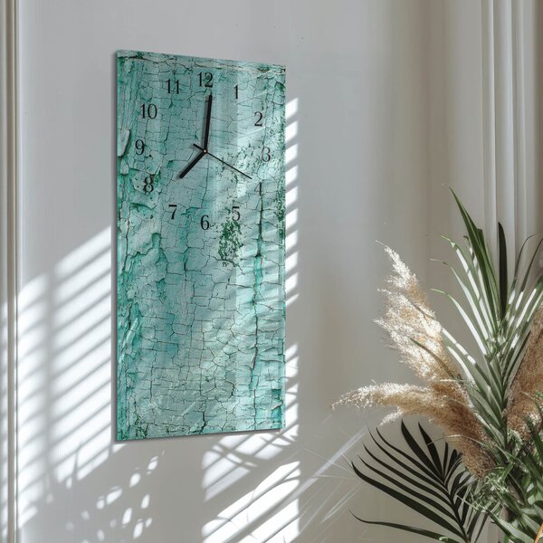 Skleněné hodiny vertikální Kůra zsppc-30x60-00171704