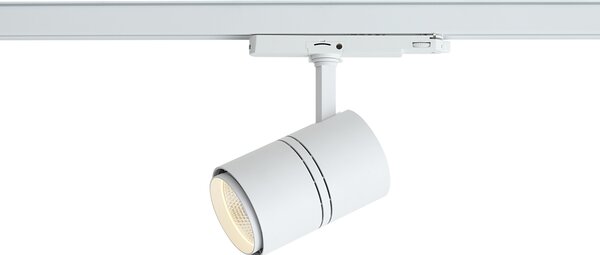 Moderní bodové svítidlo bílé pro 3fázovou kolejnici vč. LED - 3-Phase Ruler