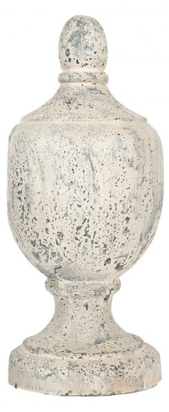 Béžová keramická dekorativní ozdoba – 19x45 cm