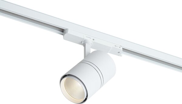 Moderní bodové svítidlo bílé pro 3fázovou kolejnici vč. LED - 3-Phase Ruler