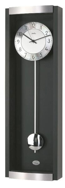 Kyvadlové nástěnné hodiny 5285/11 AMS řízené rádiovým signálem 71cm