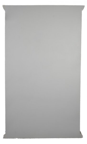 Šedá dřevěná knihovna – 116x36x195 cm