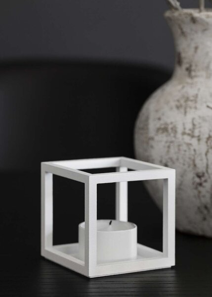 Audo Copenhagen Svícen Kubus T - White BLS172