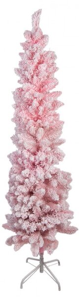 Umělý vánoční stromek růžový – 30x30x120 cm