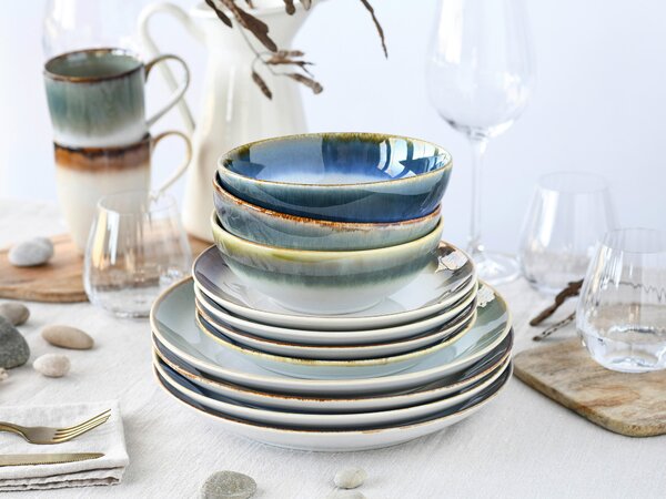 KOMBINOVANÁ SOUPRAVA, 16dílné, kamenina Creatable - Online Only nádobí, Online Only
