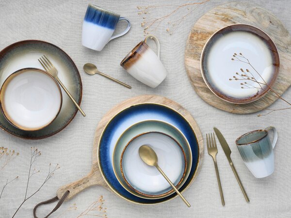 KOMBINOVANÁ SOUPRAVA, 16dílné, kamenina Creatable - Online Only nádobí, Online Only