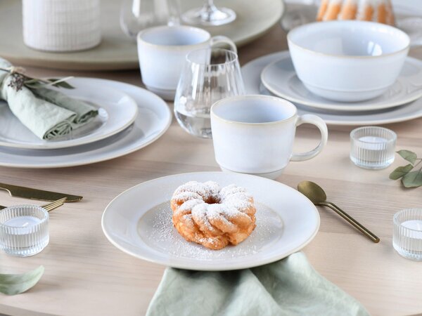 KOMBINOVANÁ SOUPRAVA, 16dílné, kamenina Creatable - Online Only nádobí, Online Only