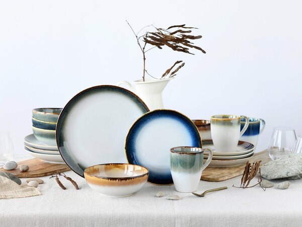 KOMBINOVANÁ SOUPRAVA, 16dílné, kamenina Creatable - Online Only nádobí, Online Only