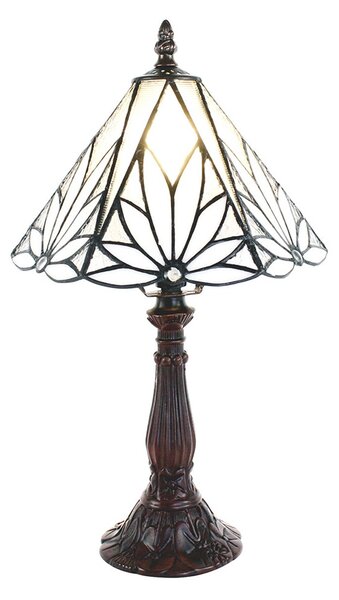 Stolní Tiffany lampa - Ø 20*34 cm E14/max 1*25W - Clayre & Eef