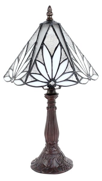 Stolní Tiffany lampa - Ø 20*34 cm E14/max 1*25W - Clayre & Eef
