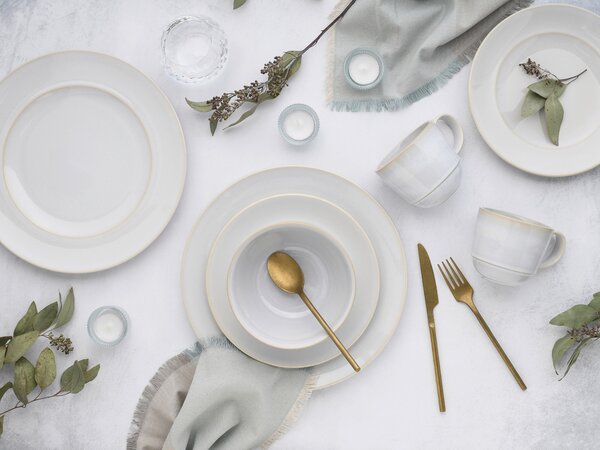 KOMBINOVANÁ SOUPRAVA, 16dílné, kamenina Creatable - Online Only nádobí, Online Only