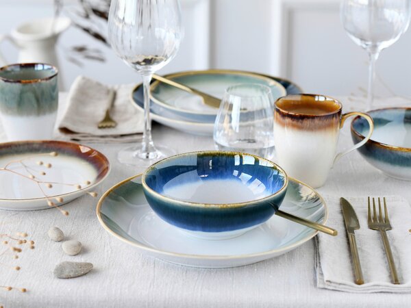KOMBINOVANÁ SOUPRAVA, 16dílné, kamenina Creatable - Online Only nádobí, Online Only