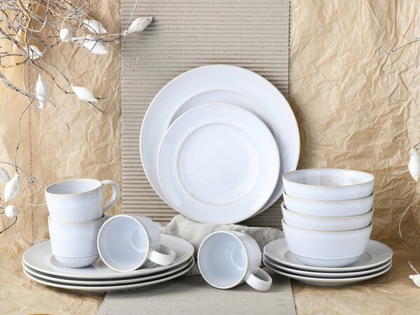 KOMBINOVANÁ SOUPRAVA, 16dílné, kamenina Creatable - Online Only nádobí, Online Only