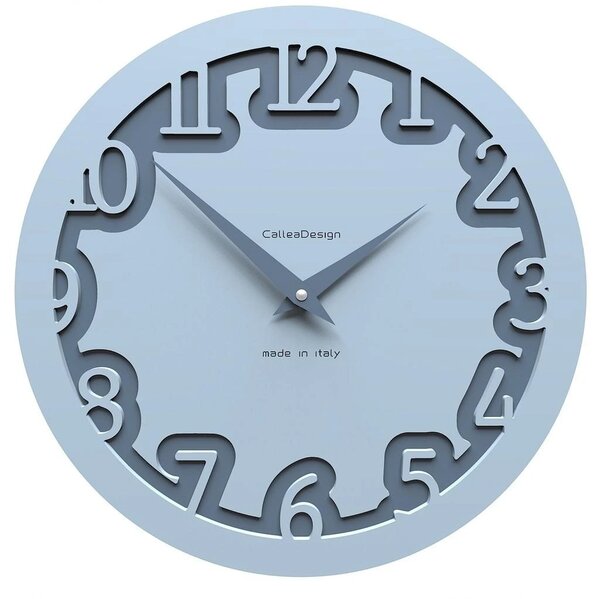 Designové hodiny 10-002 CalleaDesign Labirinto 30cm (více barevných verzí) Barva caffe latte-14 - RAL1019