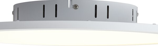 Chytrý LED panel bílý 40 cm vč. LED stmívání do teplých tónů s dálkovým ovládáním - Knob