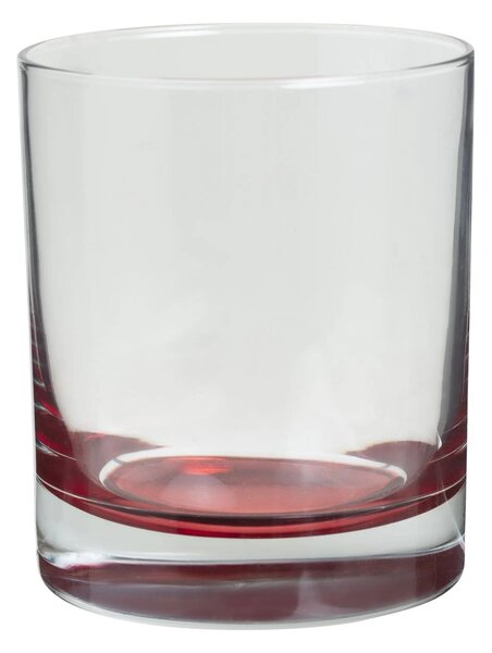 Skleněná sklenice na vodu Color 300 ml sada 6ks
