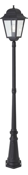 Klasická venkovní lucerna černá 220 cm IP44 - Big