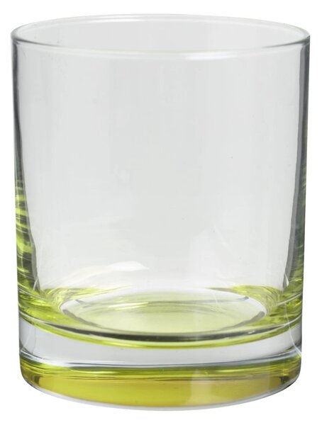 Skleněná sklenice na vodu Color 300 ml sada 6ks