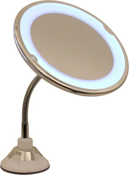 HowHomely | Kosmetické zrcadlo - 20x20x30 cm - Zrcadlo LED - moderní koupelna
