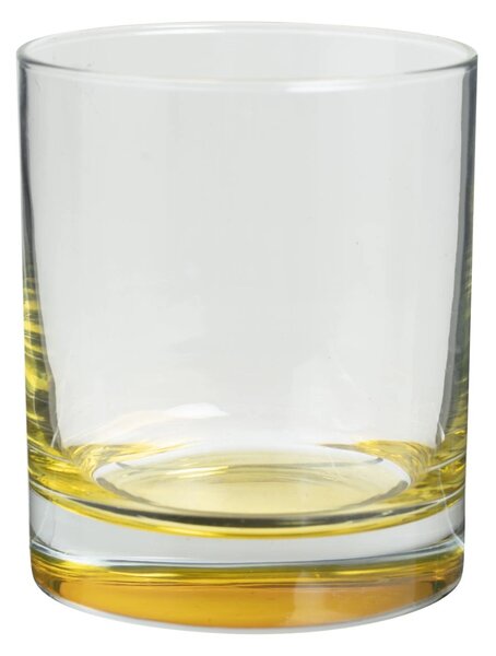 Skleněná sklenice na vodu Color 300 ml sada 6ks