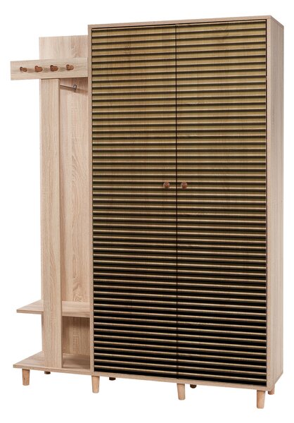 Předsíňová stěna Gardin 220 (dub sonoma). Akce -25%