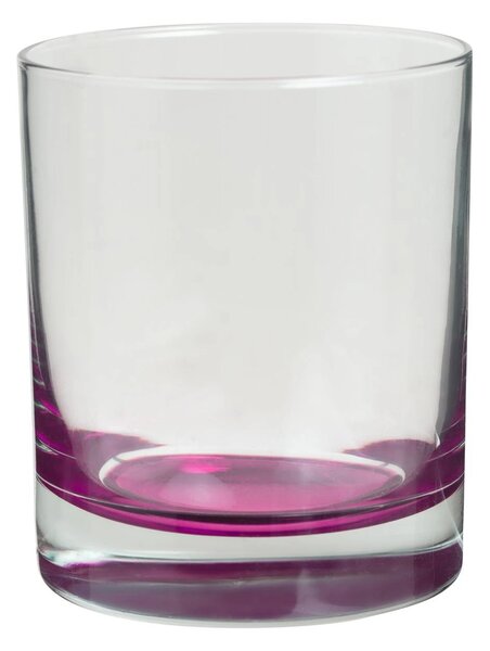 Skleněná sklenice na vodu Color 300 ml sada 6ks