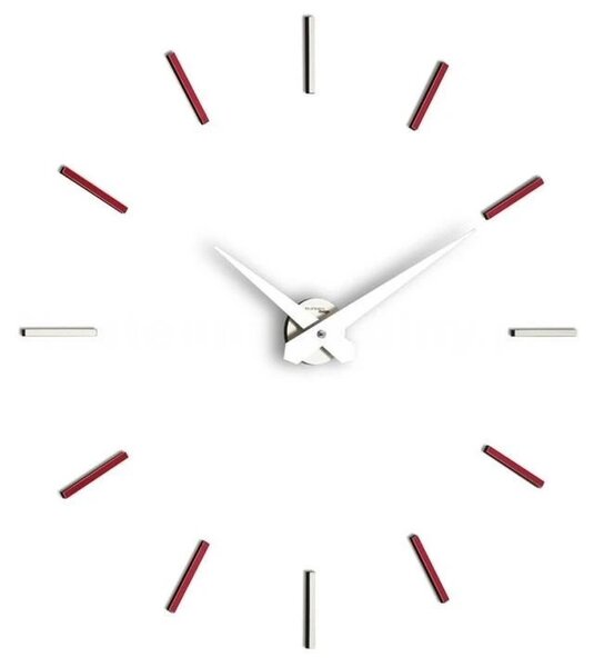 Designové nástěnné hodiny I200MVN red IncantesimoDesign 90-100cm