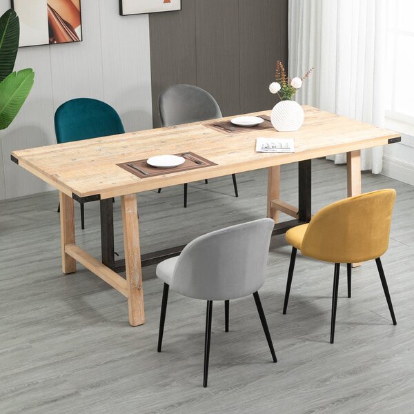 Skandinávská jídelní židle - Židle - Židle s opěradlem ve tvaru sedáku - Bistro židle - Designová židle - Čalounění