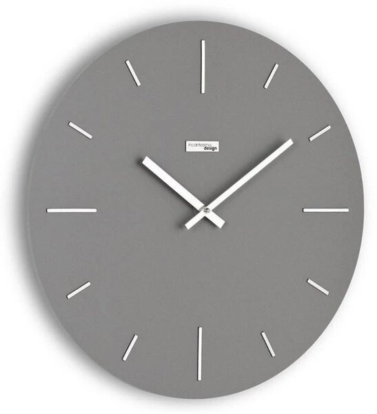 Designové nástěnné hodiny I502GR grey IncantesimoDesign 40cm