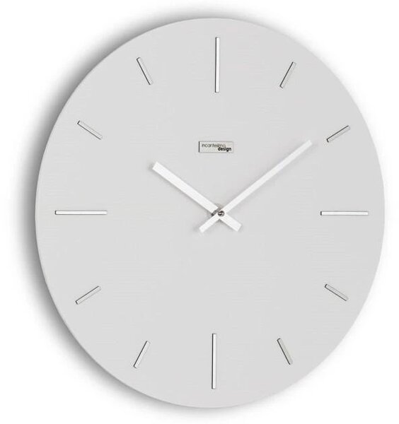 Designové nástěnné hodiny I502BN white IncantesimoDesign 40cm