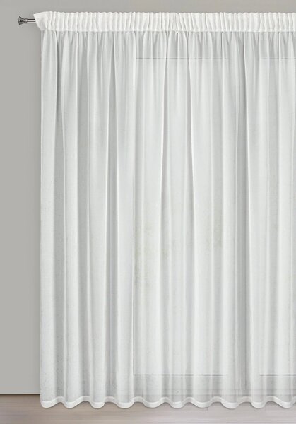 ZÁCLONA NA PÁSCE HERA 300X270 CM VZOROVANÁ