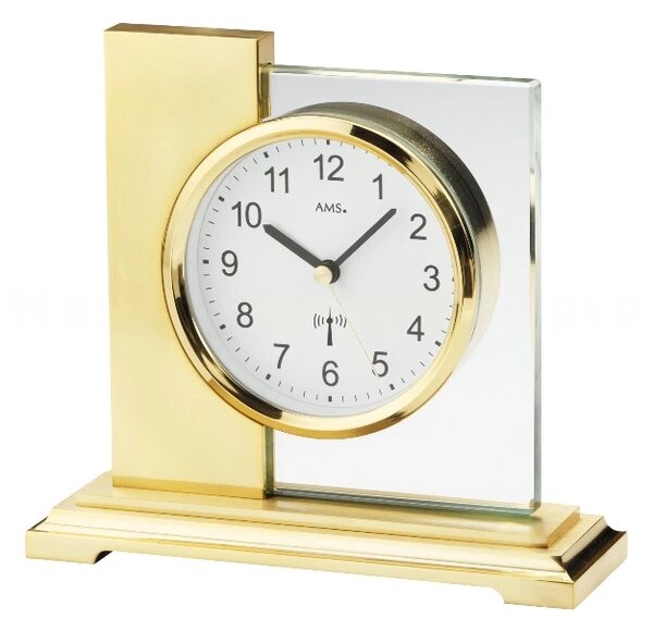Stolní hodiny 5141 AMS řízené rádiovým signálem 17cm