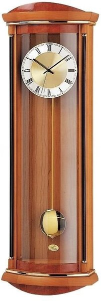 Kyvadlové nástěnné hodiny 5080/9 AMS řízené rádiovým signálem 82cm