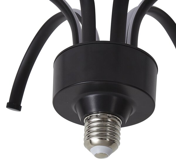 Dekorativní LED žárovka E27 černá 6W 450 lm 3000K