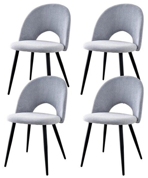 Skandinávské jídelní židle - Sada jídelních židlí - Kuchyňské židle - Designové židle - Moderní židle
