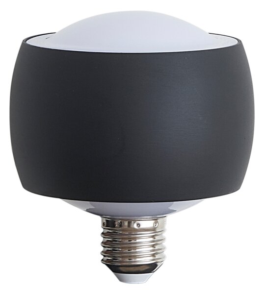 E27 LED dekorativní žárovka černá 6W 370 lm 3000K