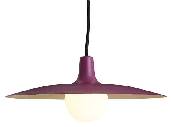 Retro závěsné svítidlo fialové pro kolejnicový systém 1-fázové - Slimline Panzi