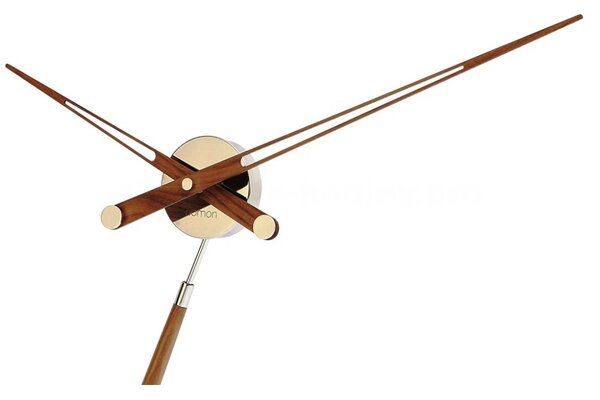 Designové stolní hodiny Nomon Puntero Walnut N 94cm