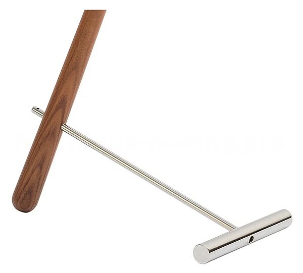 Designové stolní hodiny Nomon Puntero Walnut N 94cm