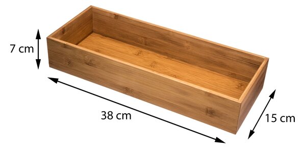 Dřevěný kuchyňský organizér Ali, 15x38 cm