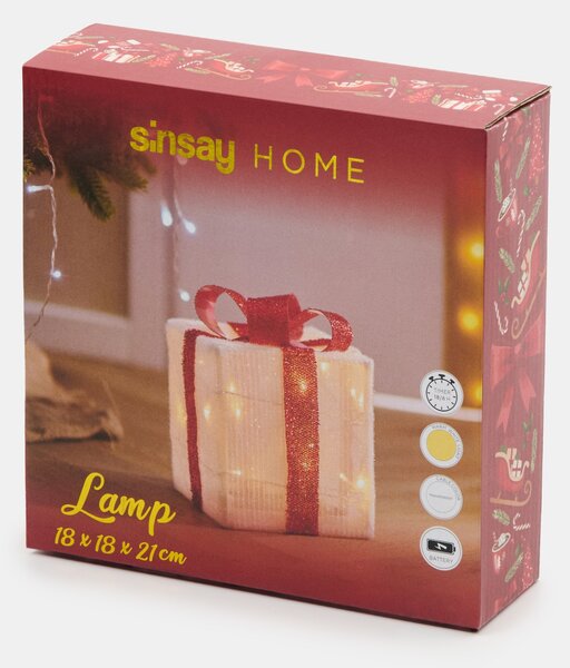 Sinsay - Vánoční LED lampa - bílá