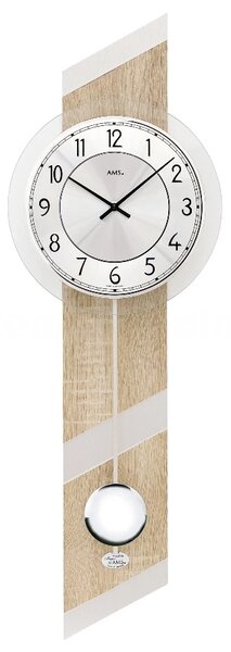Kyvadlové nástěnné hodiny 7415 AMS 69cm