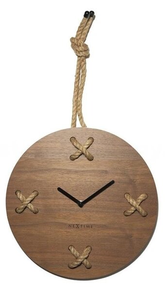 Designové hodiny 3111br Nextime Stitch 58 cm