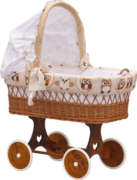 Košík pro miminko s boudičkou Scarlett Sovička