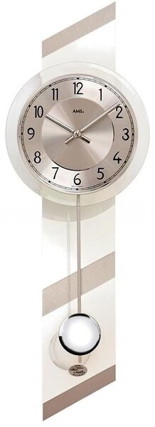 Kyvadlové nástěnné hodiny 7414 AMS 69cm