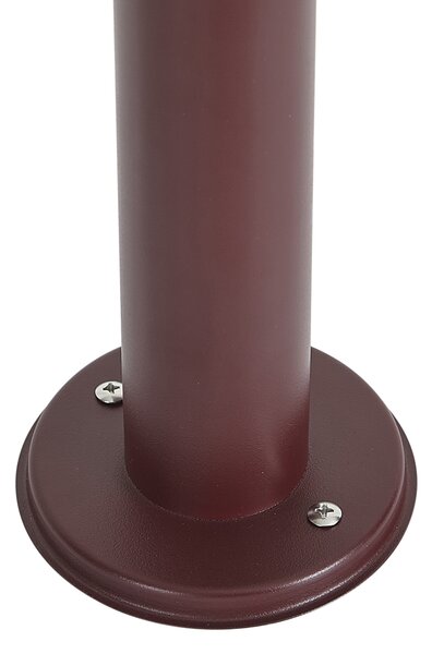 Moderní venkovní lampa tmavě červená 80 cm IP44 - Gleam