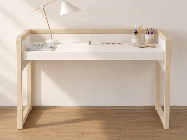 Dětský rostoucí stůl STOLLY se dvěma výškami stolu + ergonomická židle MODRÁ Zvolte rozměr židle: dítě 133 - 159 cm (výška stolu 71 - 82 cm)