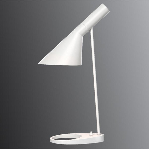 Stolní lampa Louis Poulsen, AJ, Bílá, Obývací pokoj, Kov, Design