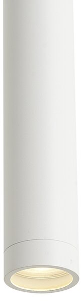 Designové závěsné svítidlo bílé GU10 50mm IP44 - Tuba