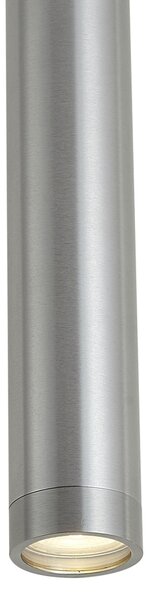 Designové závěsné svítidlo Gunmetal GU10 50mm IP44 - Tuba